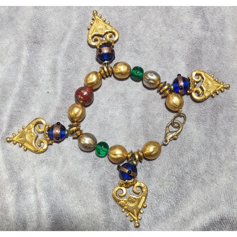 Unique Gold Charm Bracelet - Picture 5 of 6